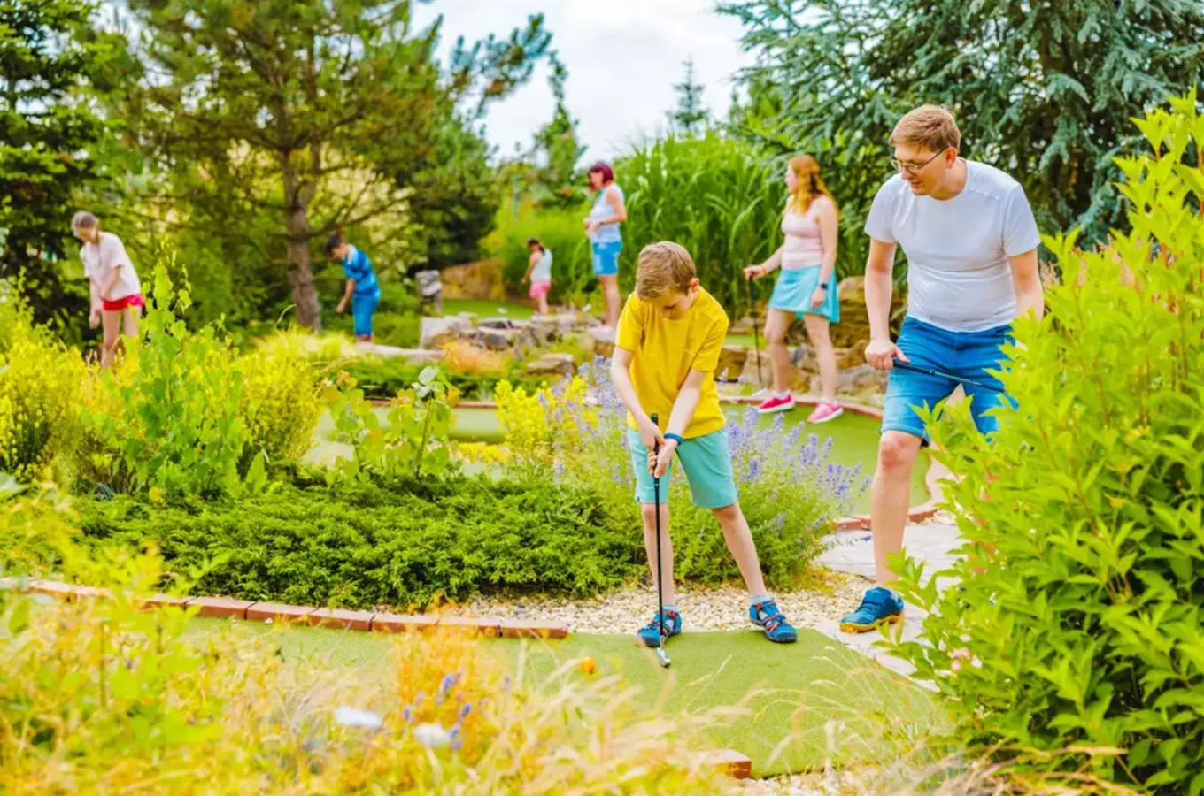 Adventure minigolf Hluboká nad Vltavou