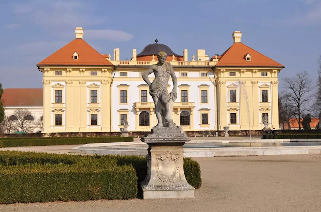 Zámek Slavkov – Austerlitz – panské sídlo rodu Kouniců