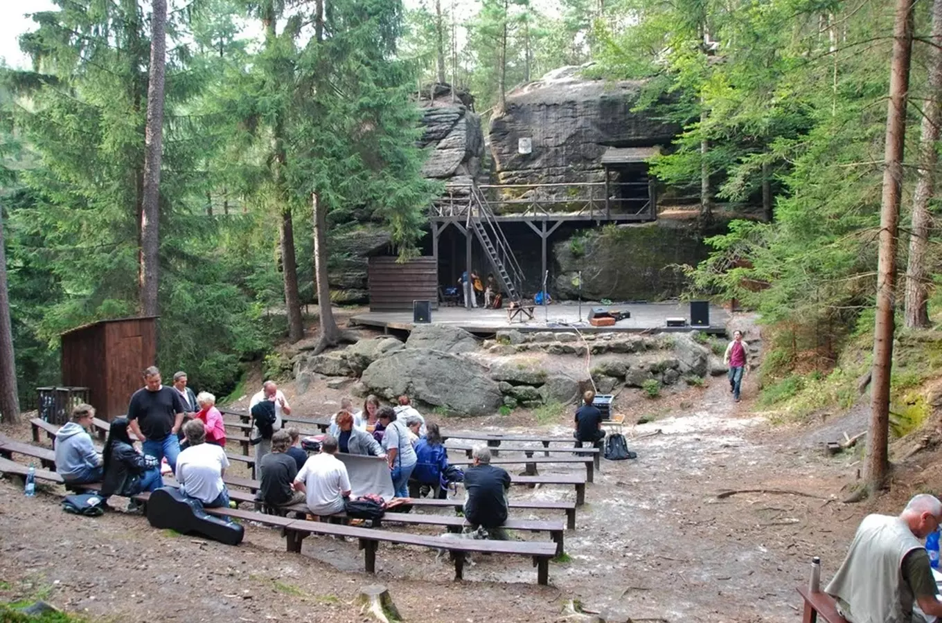 Lesní divadlo Mlýny u Kytlice