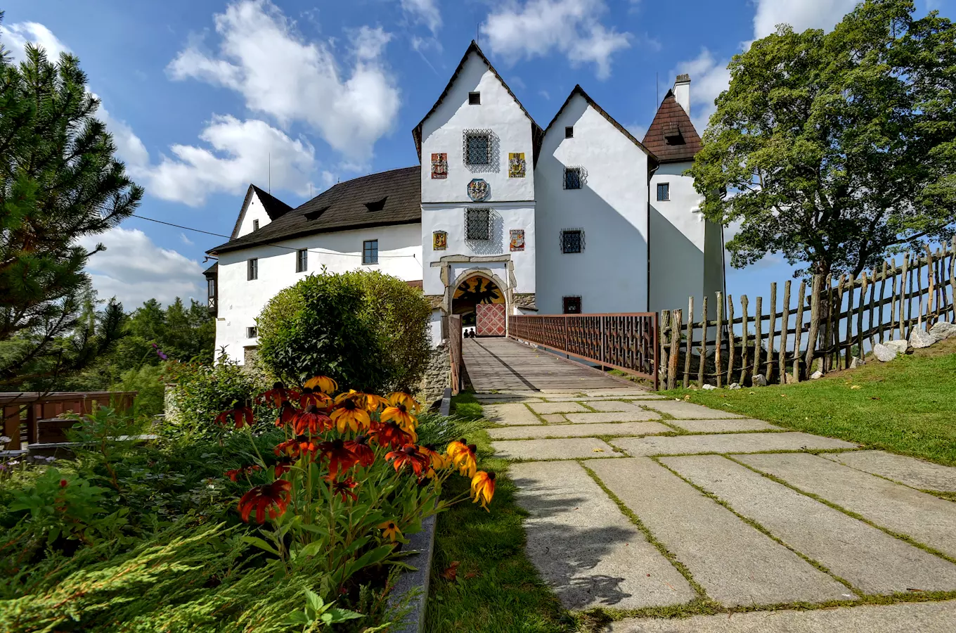 Hrad Seeberg – Ostroh u Františkových Lázní