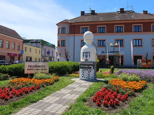 Pelhřimov – největší šachový pěšec v České republice
