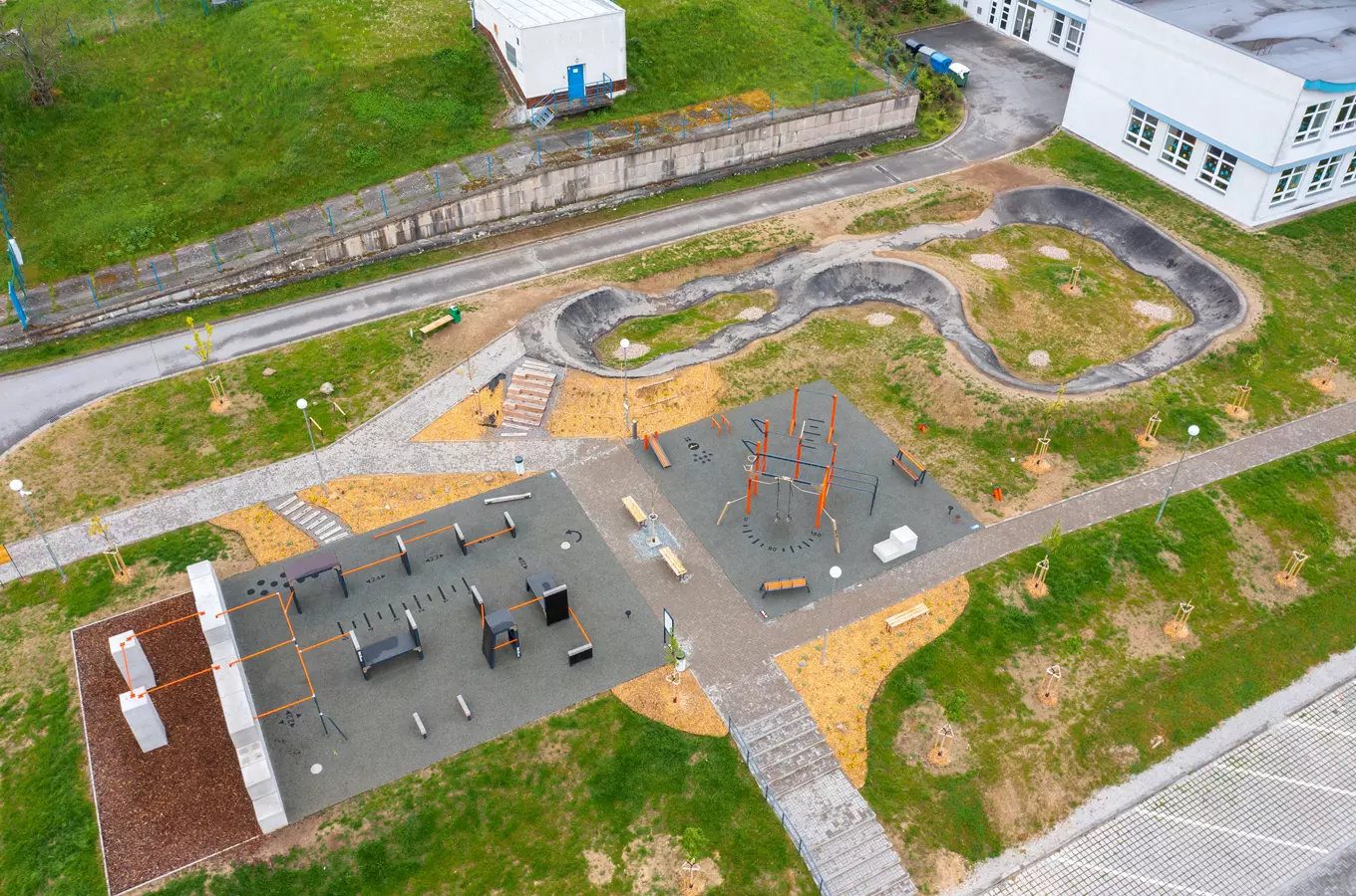 Parkour – Pumptrack – Workout Velké Meziříčí