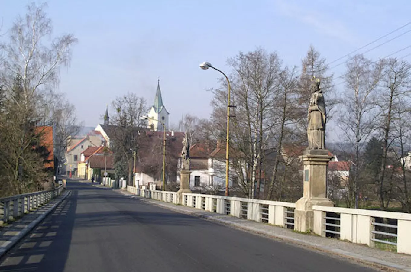 Most Karla Burky v Prčici