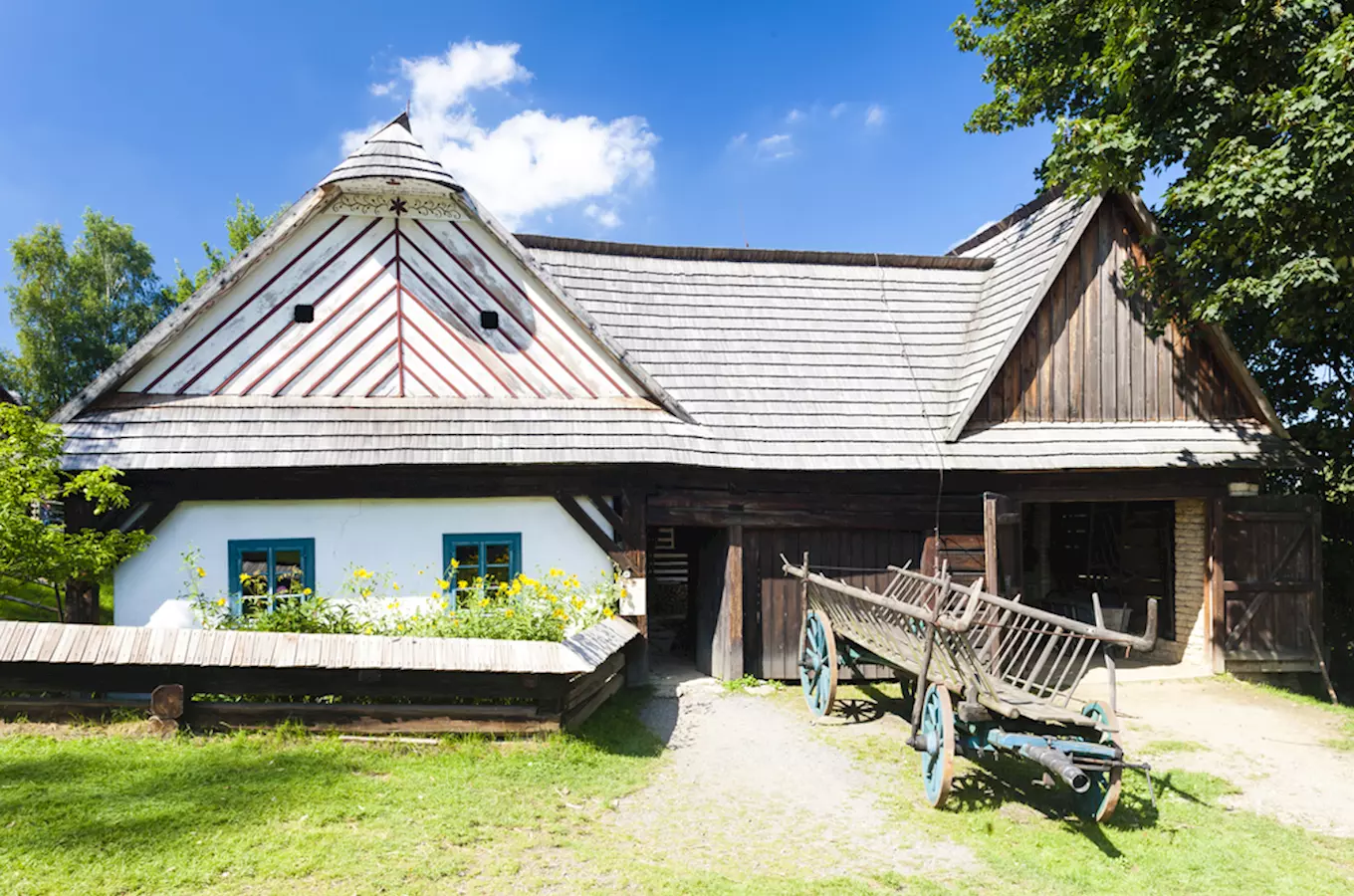 Skanzen Veselý Kopec – pohled do vesnické historie