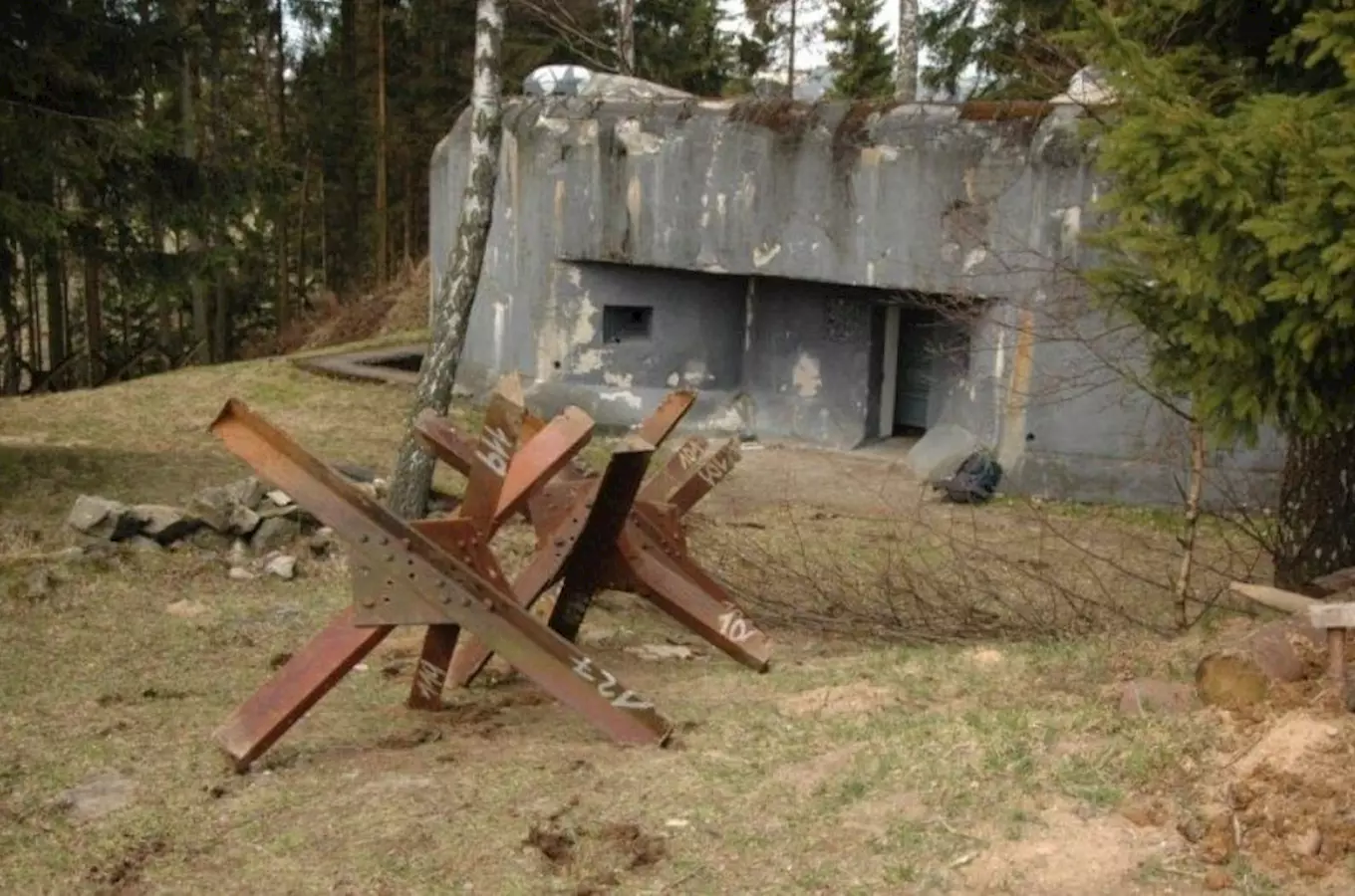 Pěchotní srub K – S 5 U potoka – nejlépe zrekonstruovaný objekt na Kralicku
