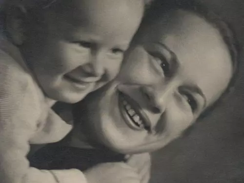 Helena Zmatlíková se svým synem Ivanem
