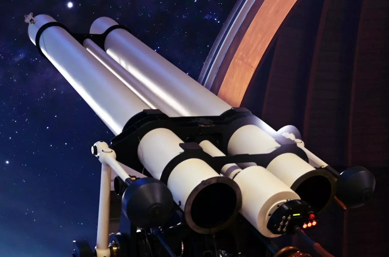 Zpřístupnění renovovaného dalekohledu Štefánikovy hvězdárny