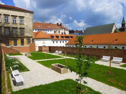 Kapucínské zahrady v Brně