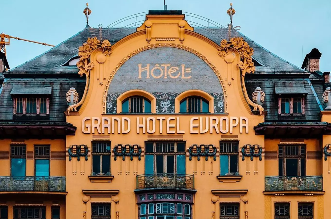 Hotel W Prague v Praze – bývalý Grand hotel Evropa