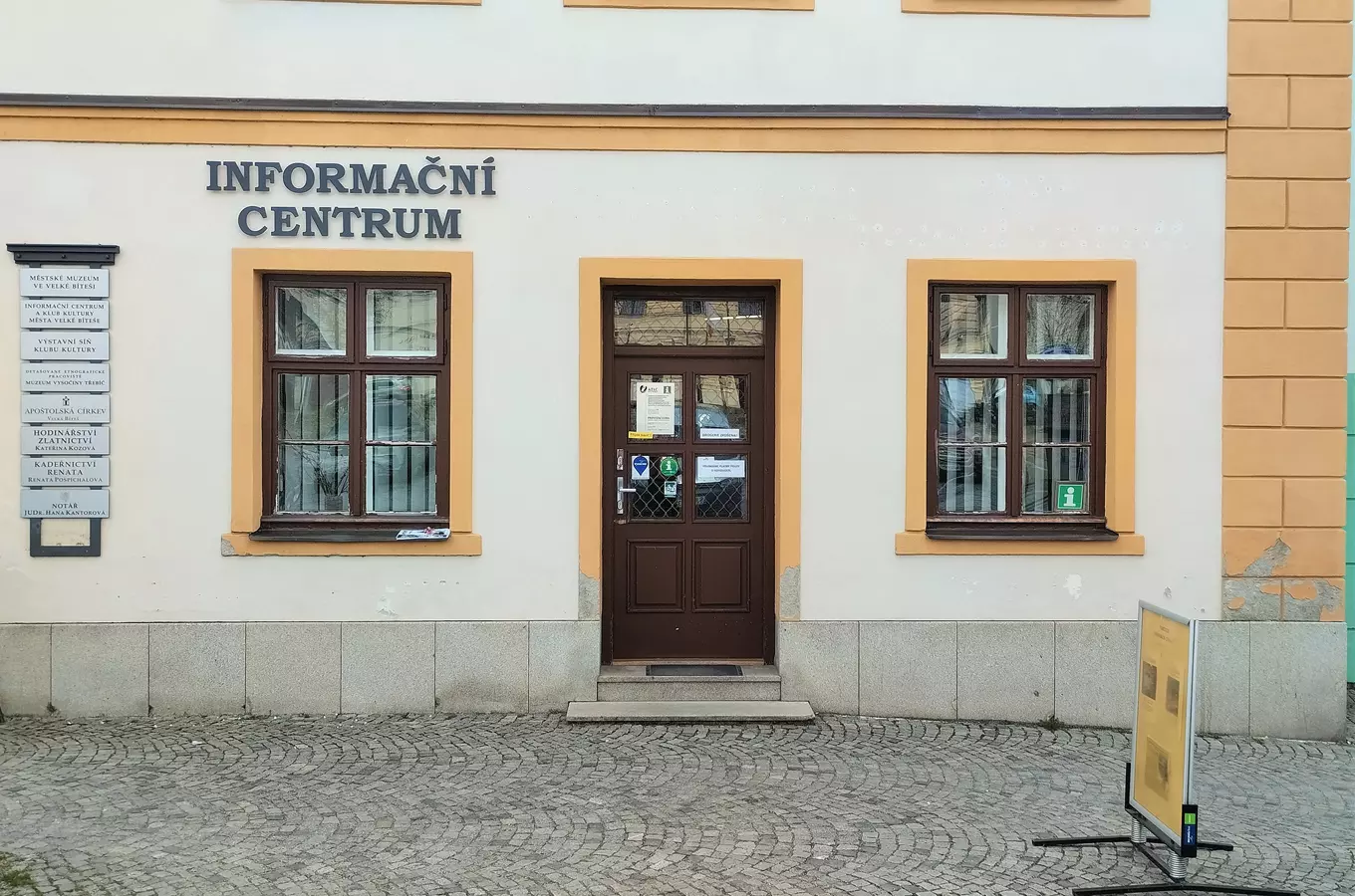 Turistické informační centrum v budově Muzea