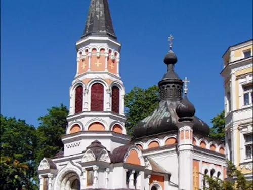 Pravoslavný chrám sv. Olgy ve Františkových Lázních 