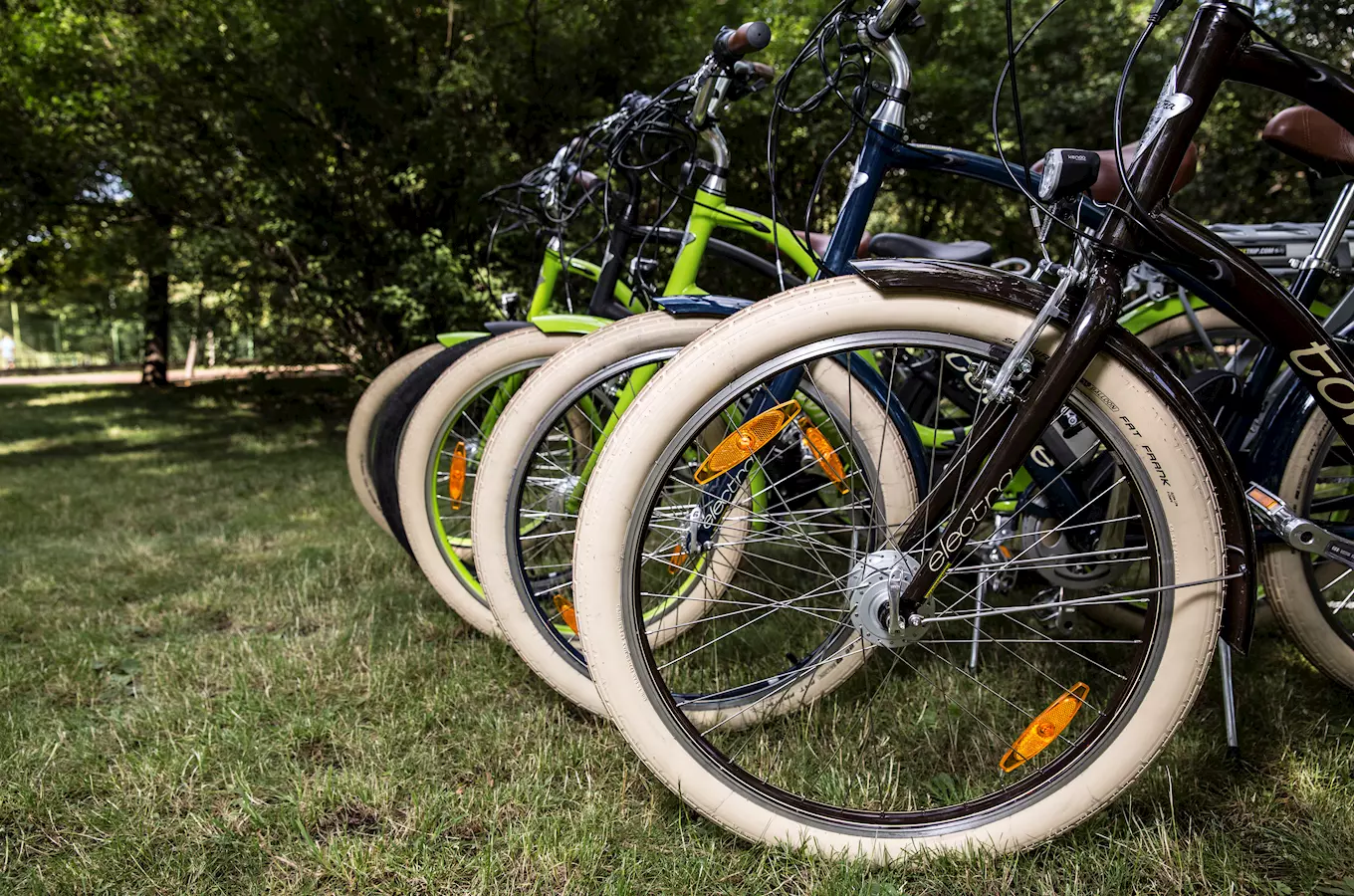 Výlety po Praze a okolí na stylových elektrokolech