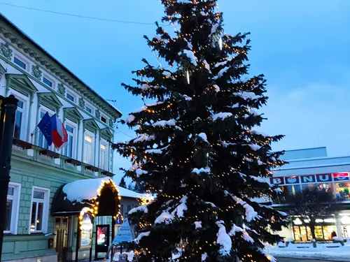 Rozsvícení vánočního stromu v Rožnově pod Radhoštěm