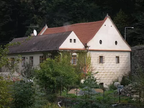 Bývalý podhradský mlýn v Křivoklátě