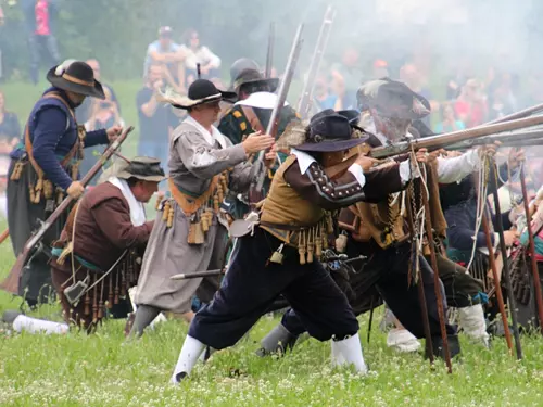 Bučovice 1645: dobývání zámku
