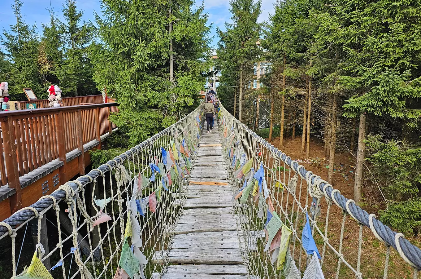 Stezka Valaška – stezka mezi korunami stromů Pustevny