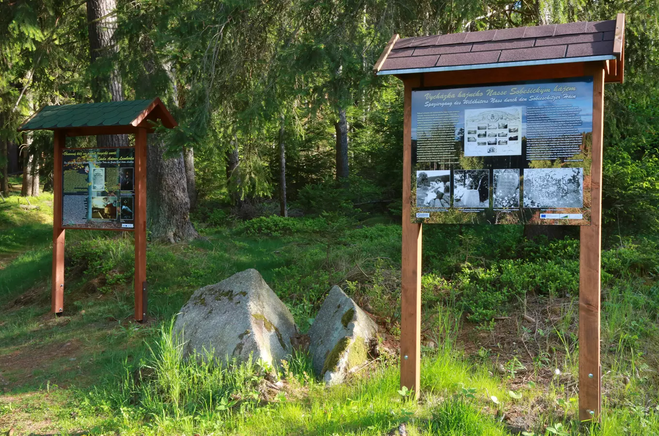 Naučná stezka hajného Nasse Soběšickým hájem