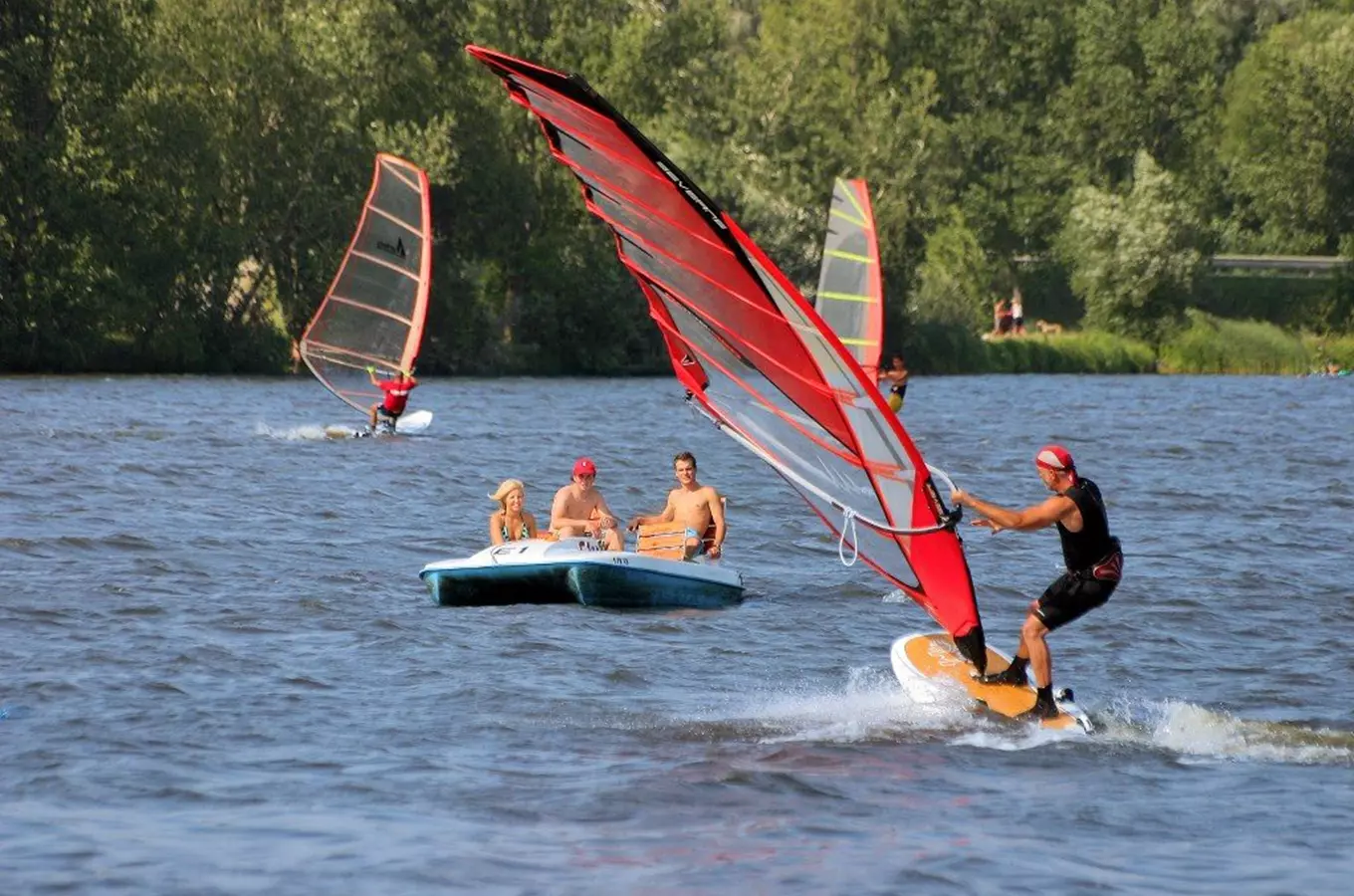 Windsurfing na Pálavě