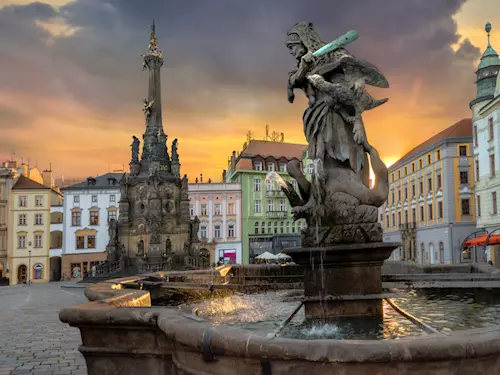 Soubor barokních kašen v Olomouci – nejstarší soubor kašen v České republice