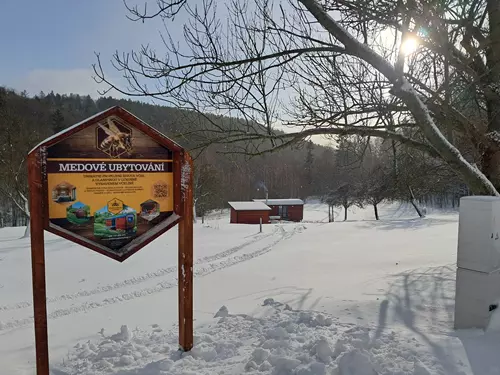 Císařský medový glamping v Krušných horách