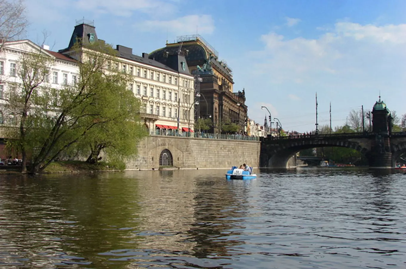 Půjčovna šlapadel a lodiček v Praze na Starém Městě