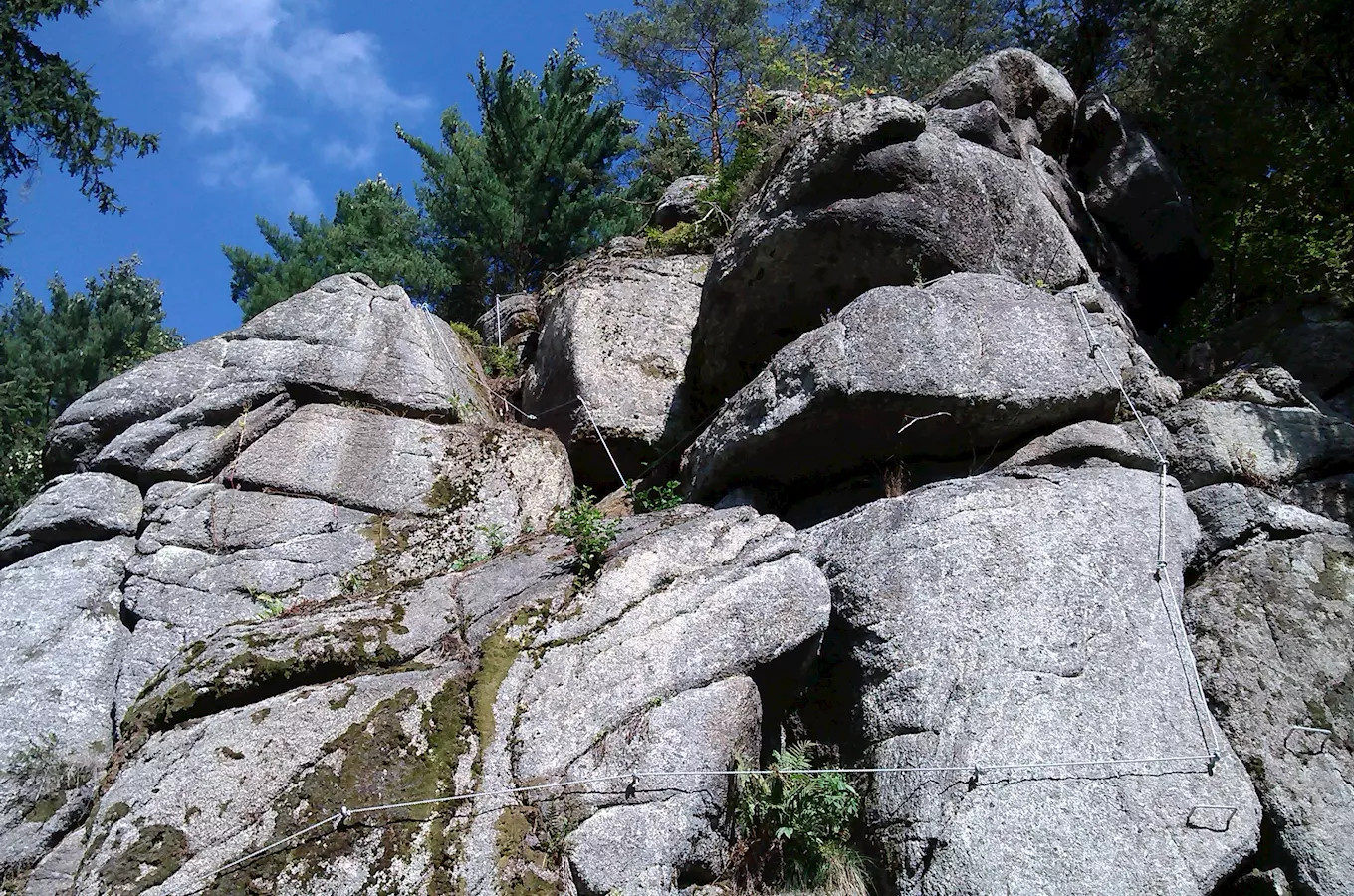 Bioferrata v Bečově nad Teplou – unikátní skalní stezka