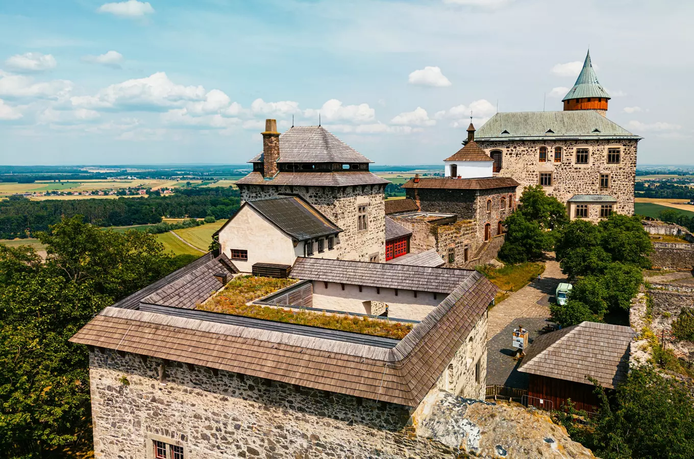 Hrad Kunětická hora – Kuňka