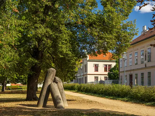 Čertův sloup na Vyšehradě