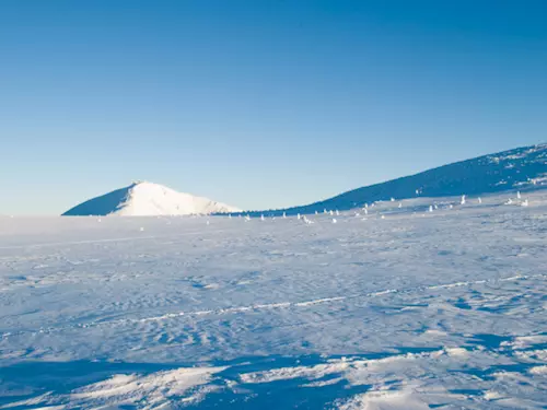 Jak vypadá nejvyšší česká hora Sněžka z ptačího pohledu