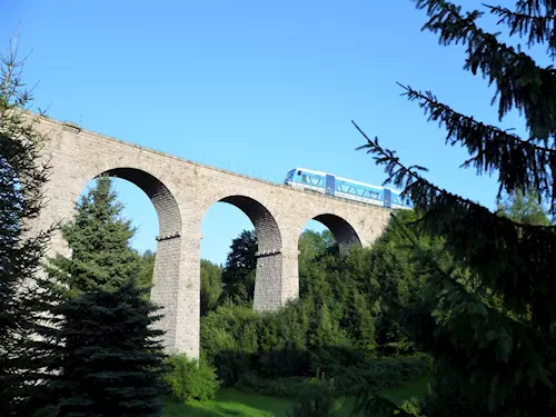 Železnicní viadukt ve Smržovce