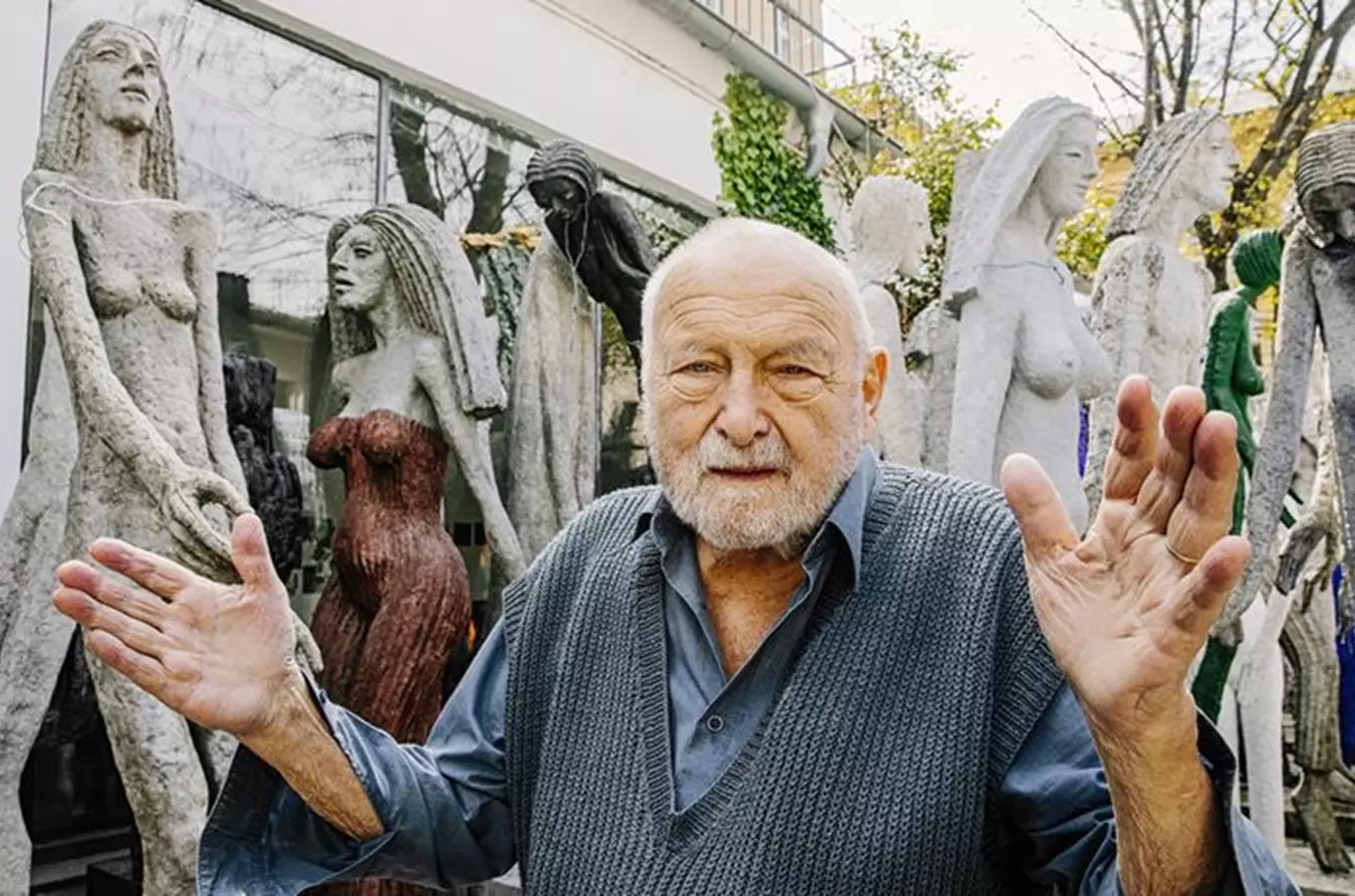 Olbram Zoubek – slavný sochař, který sňal posmrtnou masku Jana Palacha