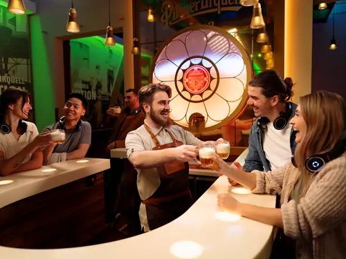 Zážitková expozice Pilsner Urquell Experience v Praze
