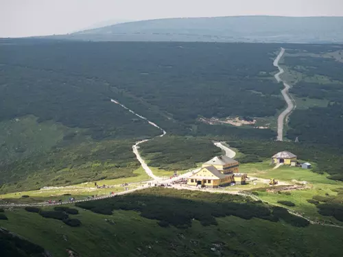 Bývalá Obří bouda v Krkonoších