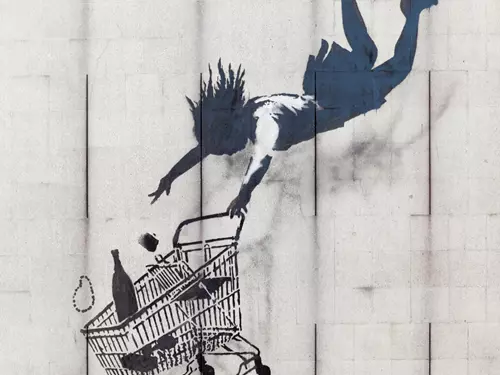 Záhadný Banksy: objevte úžasná graffiti z Londýna i ze Slovácka