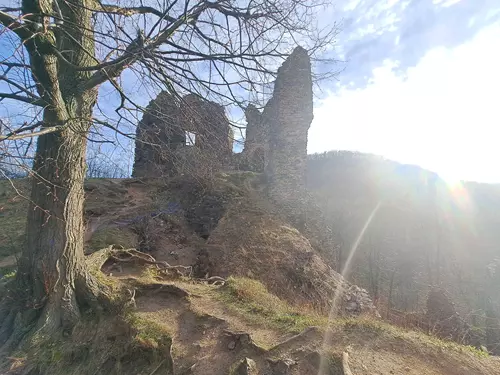 Zricenina hradu Egerberg
