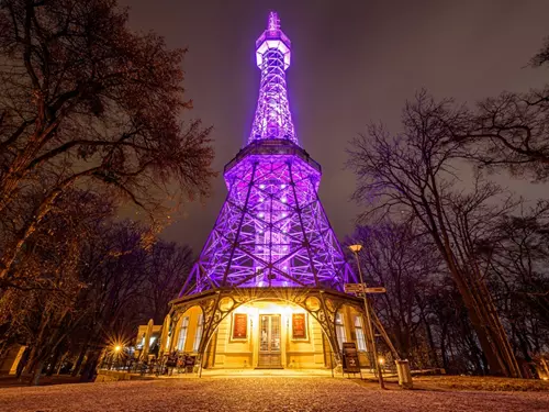 Petrin lookout tower in Prague