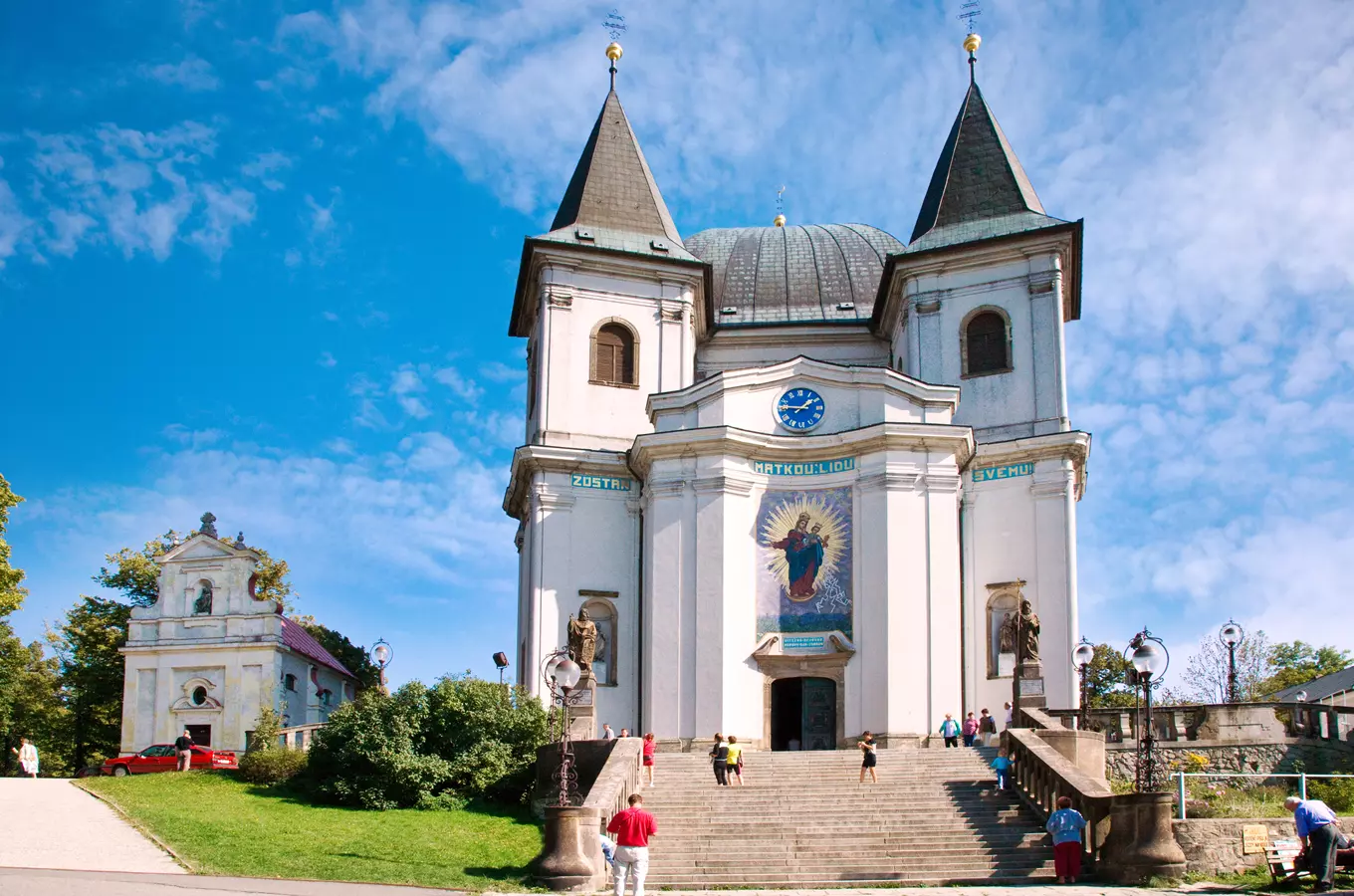 Svatý Hostýn – Poutní bazilika minor a muzeum na Svatém Hostýnu 