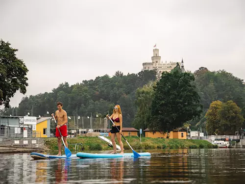 paddleboard Hluboká