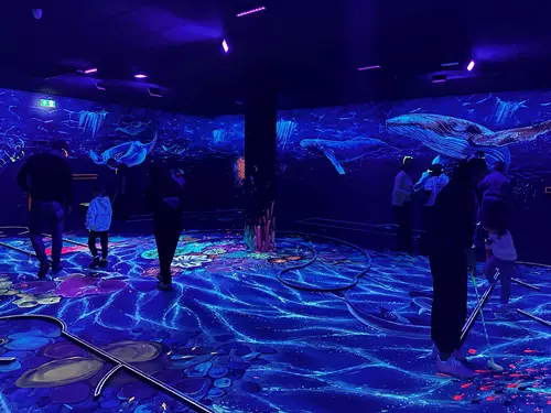 3D Black Light Minigolf HK - Mořský svět