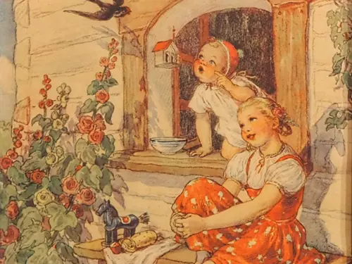 Marie Fischerová-Kvěchová – známá česká ilustrátorka
