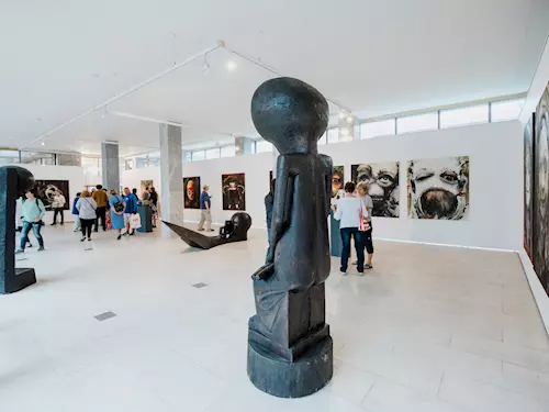 Galerie Ludvíka Kuby v Podebradech.