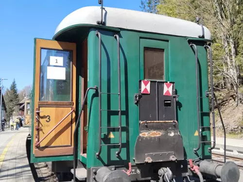 Historický vagon Be z 40. let