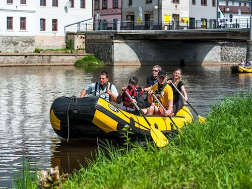 raft v Železném Brode