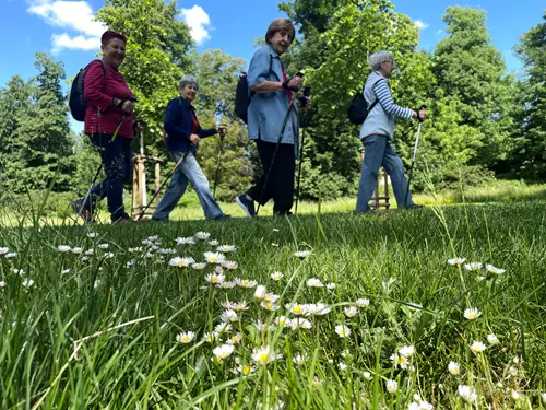Lekce Nordic Walking pro seniory
