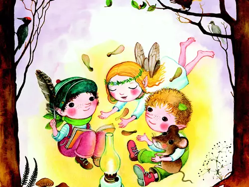 Duhoví skřítci a tajemství stromů s ilustrátorkou Andreou Popprovou