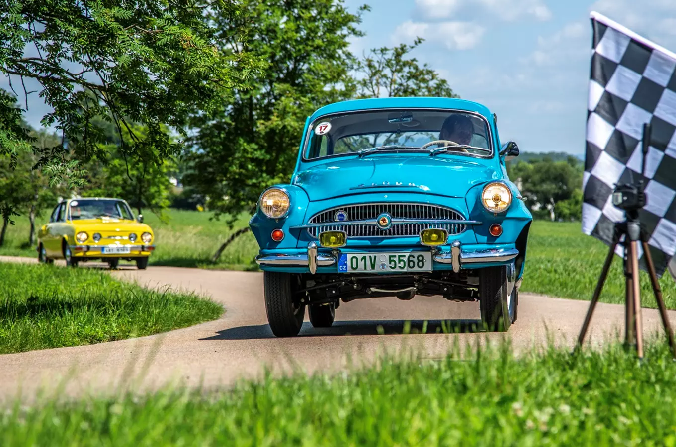 Veteránský okruh v okolí Mnichova Hradiště