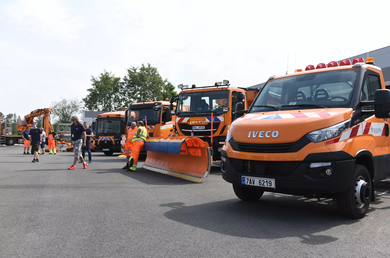 Den otevřených dveří SSÚD – Středisko správy a údržby dálnic, Poříčany