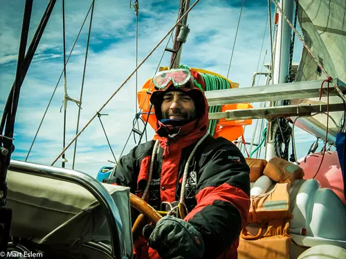 Mart Eslem – Lodí na Antarktidu