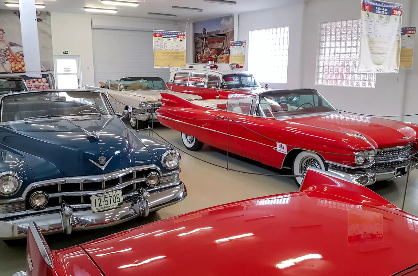 Muzeum amerických historických automobilů JK Classics v Lužné u Rakovníka