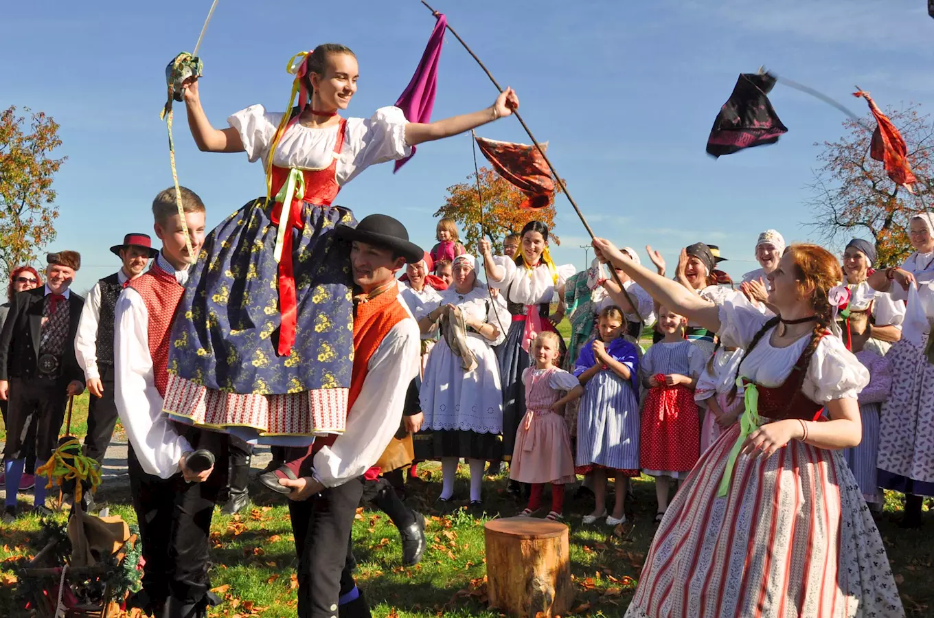 Svatohavelské posvícení ve skanzenu v Kouřimi